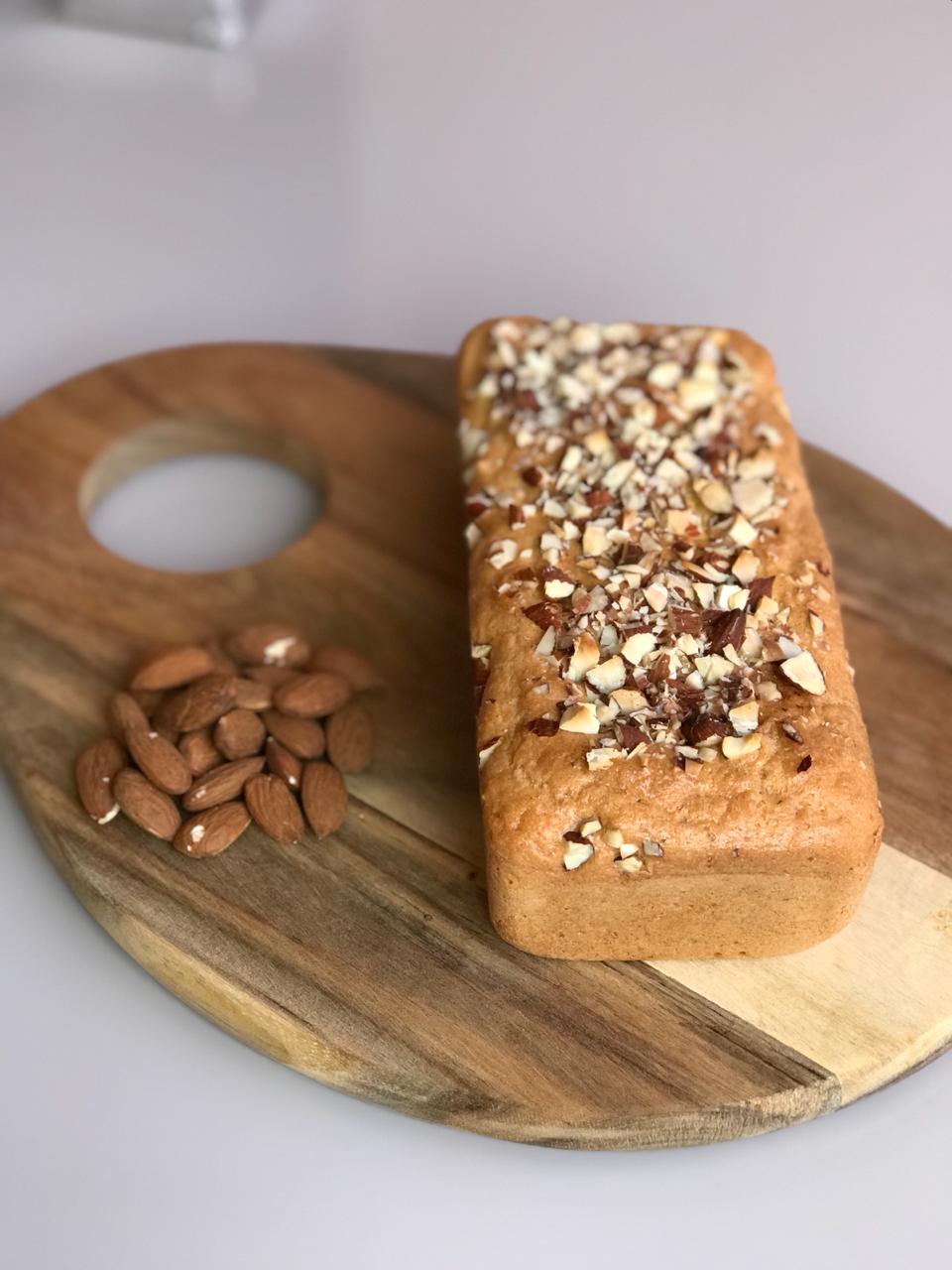 Pão low carb de amêndoas
